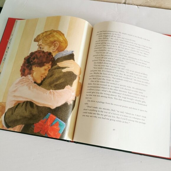 Fireside Al Treasury of Christmas Stories Hardcover w/CD Illustrated Holiday - Picture 7 of 7